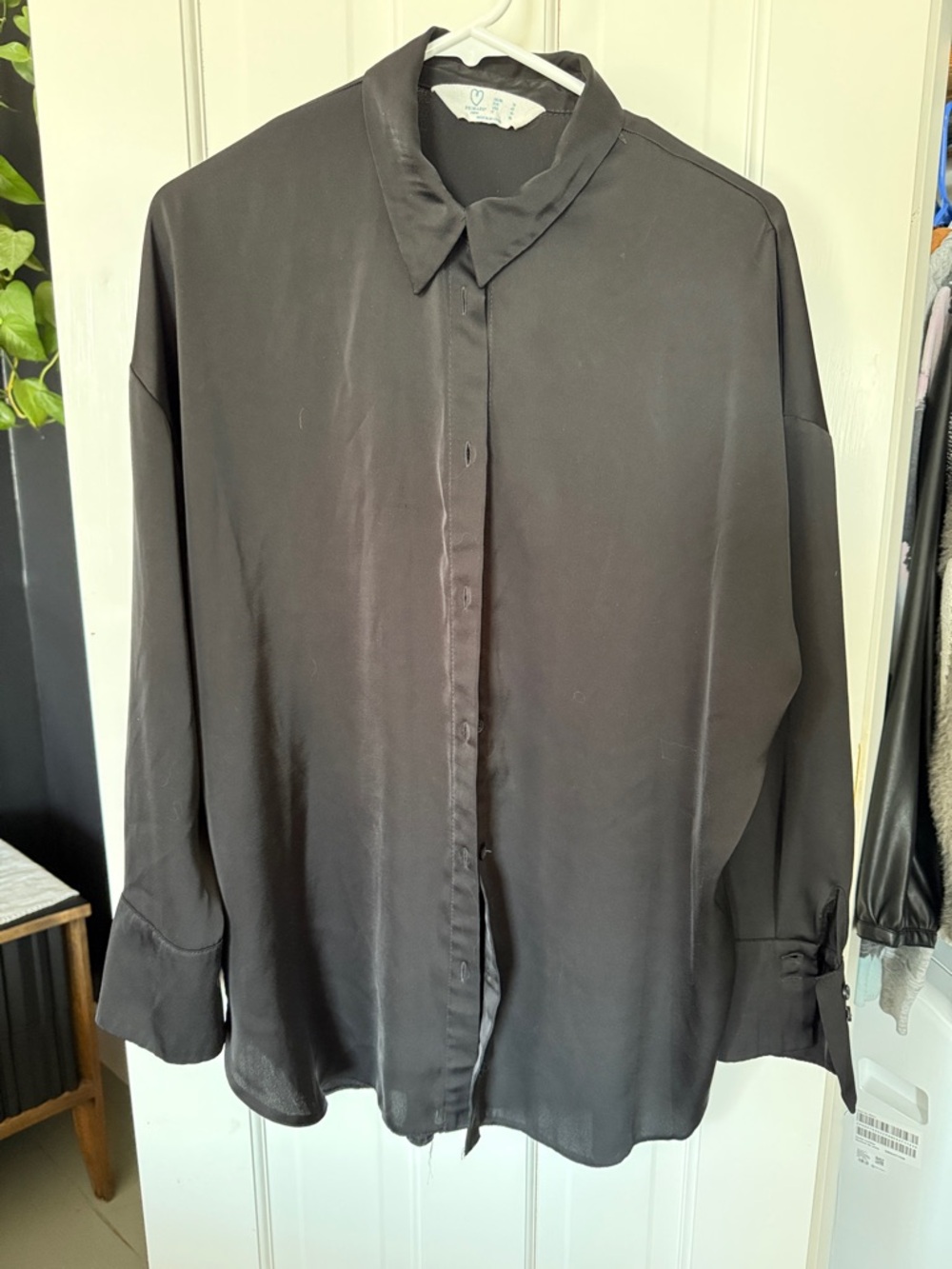 Primark Black Women's Button-Down Shirt